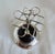 A charming edwardian sterling silver novelty hat pin holder or stand by s. Blanckensee & son ltd, hallmarked in sheffield...