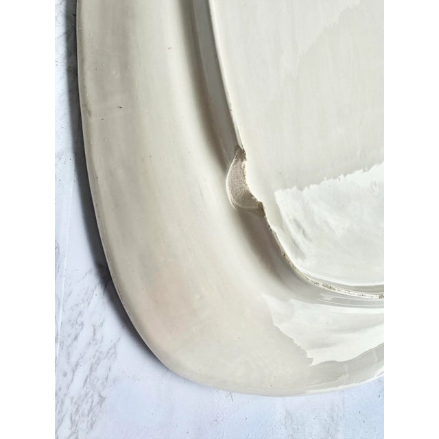 Hand Painted Vintage Italian Pottery Arch of Trajan in Ancona Wall Plate For Sale - Image 11 of 12