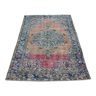Vintage Anatolian Turkish Rug - 53"x74" For Sale