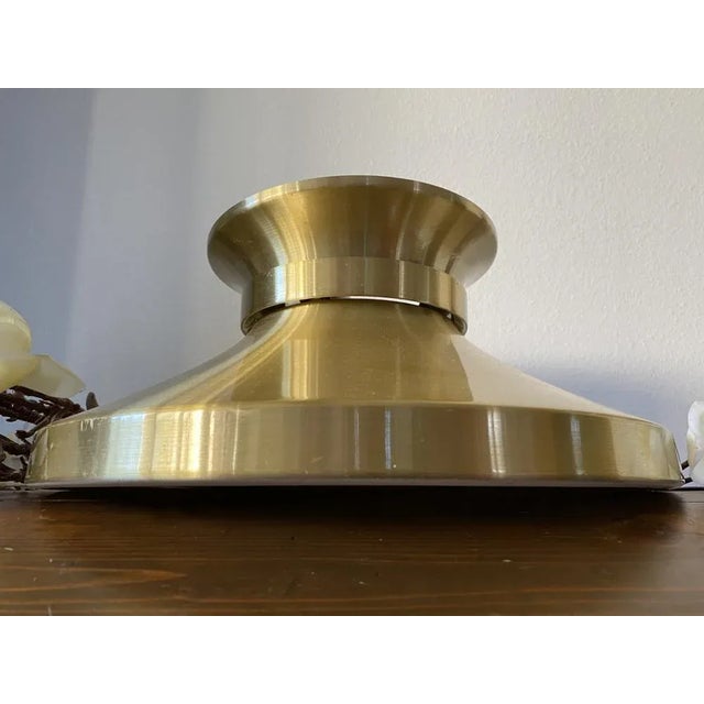 Mid-Century Swedish Pendant Lamp by Carl Thore for Granhaga Metallindustri, 1960s, in Good conditions. Designed 1960 to...