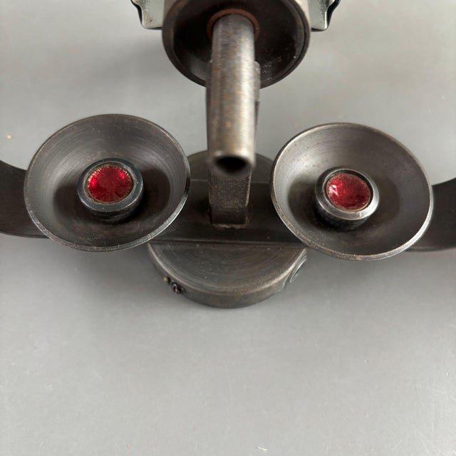 Brutalist Brutalist Wall Lamps by Birger Hammerstad, 1960s, Set of 2 For Sale - Image 3 of 12