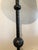 Hammered forged iron floor lamp. A substantial iron traditional floor lamp that will fit with ease in a contemporary...