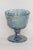 Blue Indiana Carnival Glass Harvest Grape Blue Iridescent Footed Sugar Bowl For Sale - Image 8 of 8