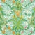 Morris & Co Woodland Weeds Wallpaper in Orange/Turquoise For Sale