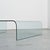 Ghost Curved Glass Coffee Table from Fiam, 1980s For Sale - Image 11 of 12