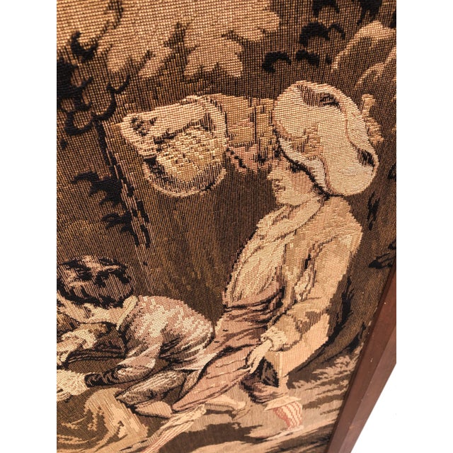 19th Century French Tapestries - a Pair For Sale In Dallas - Image 6 of 8