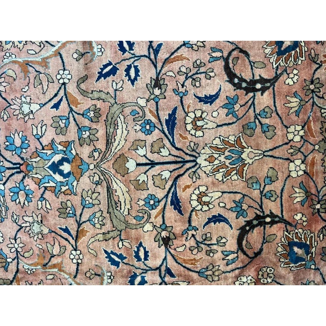 1900's Antique Persian Khorassan Palace Carpet For Sale - Image 4 of 8