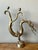 Vintage Asian Brass Dragon Candelabra For Sale - Image 4 of 6
