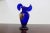 Blue Czech Glass Vase from Novoborské Sklo, 1970s For Sale - Image 8 of 11