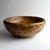 Wood Large Vintage Turned Burl Oak Bowl, Table Centrepiece, Mid 20th Century For Sale - Image 7 of 14