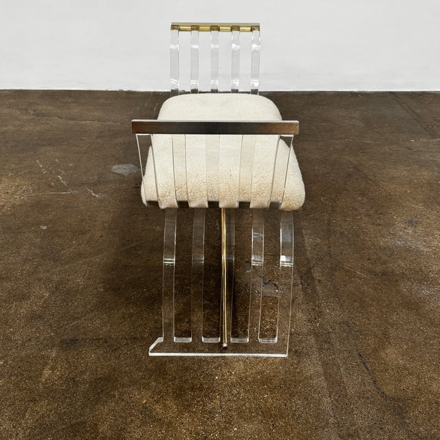 1960s Charles Hollis Jones Angel Wings Bench For Sale - Image 10 of 10