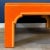 Hollywood Regency 1970s Lacquered Orange Hollywood Regency Coffee Table For Sale - Image 3 of 6