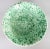 A lovely antique 19th Century rustic Italian speckled green glazed terracotta passata serving bowl from southern Italy...