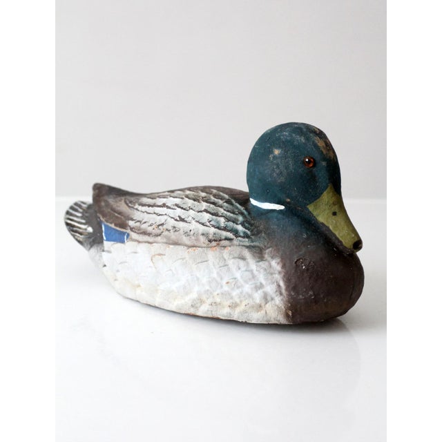 Vintage Carry Lite Mallard Duck Decoy For Sale - Image 10 of 14