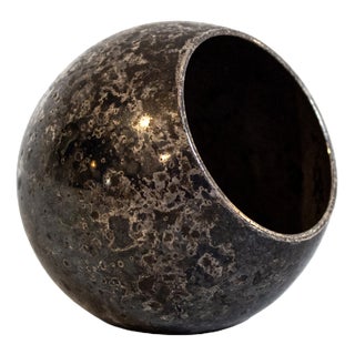 Silver-Plated Metal Vase by Lino Sabattini for Argenterie Sabattini, 1970 For Sale