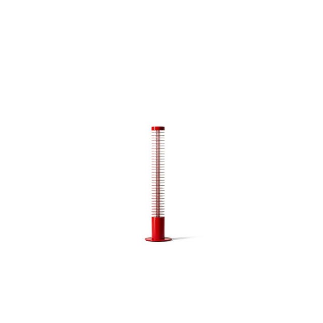 Contemporary Iride Floor Lamp in Red Aluminium by Ico Parisi for Cassina For Sale - Image 3 of 9