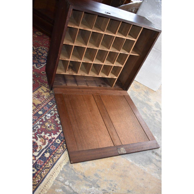 Antique Drop Front Mail Sorter File Chairish