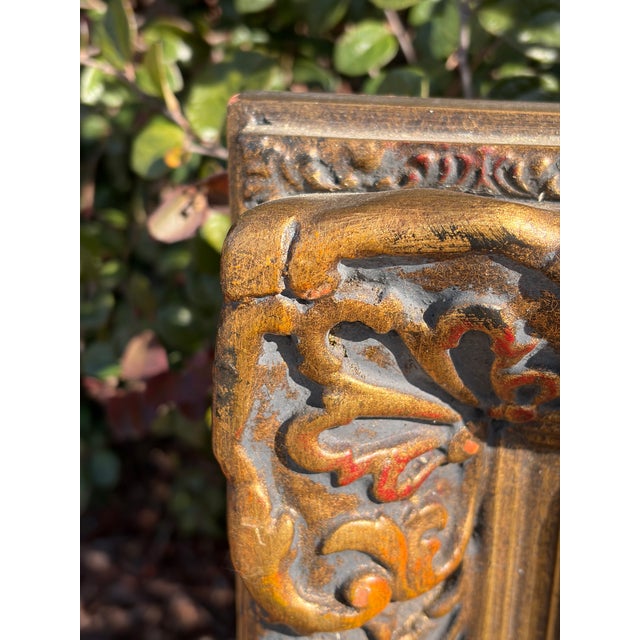Late 20th Century Oil on Canvas Portrait of a Woman in Ornate Carved Frame For Sale - Image 4 of 10