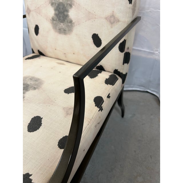 21st Century 'Berkeley' Arm Chairs by Decca Home, a Pair For Sale - Image 10 of 13