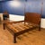 Brown Traditional King Size Pencil Post, Two Post Bed by Leighton Hall - Showroom Sample For Sale - Image 8 of 10