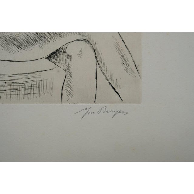 Yves Brayer, Nu aux bras levés, Etching For Sale - Image 7 of 8
