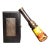 Vintage Style Brass and Wood Telescope With Box and Art Panel For Sale