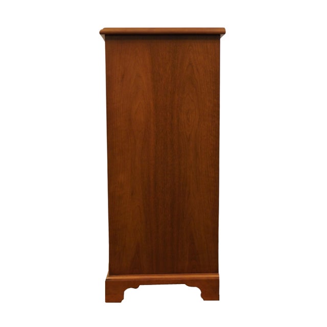 Stow & Davis Solid Walnut Contemporary Traditional 45" Display Case For Sale - Image 10 of 12