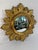 Vintage French Style Giltwood Sunburst Wall Mirror For Sale - Image 11 of 15