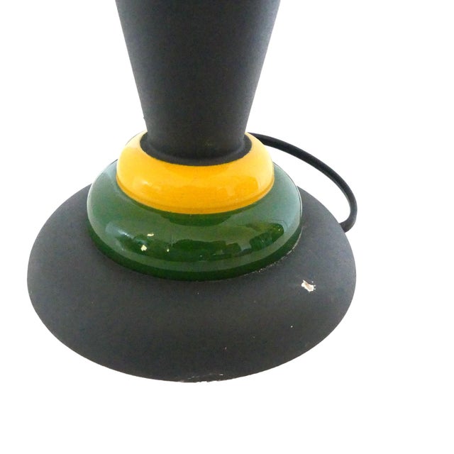 Postmodern French Table Lamp by Olivier Villatte, 1980s For Sale - Image 6 of 8