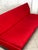 Red Italian Fabric Sofa, 1960s For Sale - Image 8 of 18