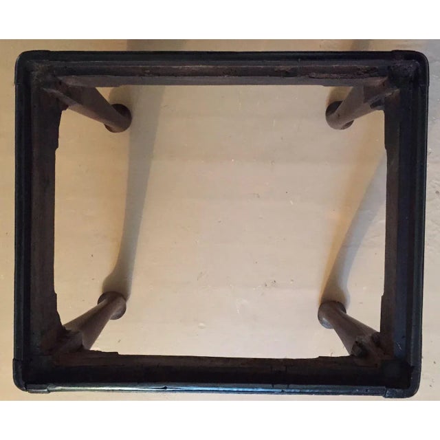 18th Century George II Walnut Stool with Pad Feet For Sale - Image 10 of 11