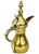 Mid 20th Century Mid 20th Century Handmade & Detailed Moorish Brass Coffee Pot Accent For Sale - Image 5 of 10