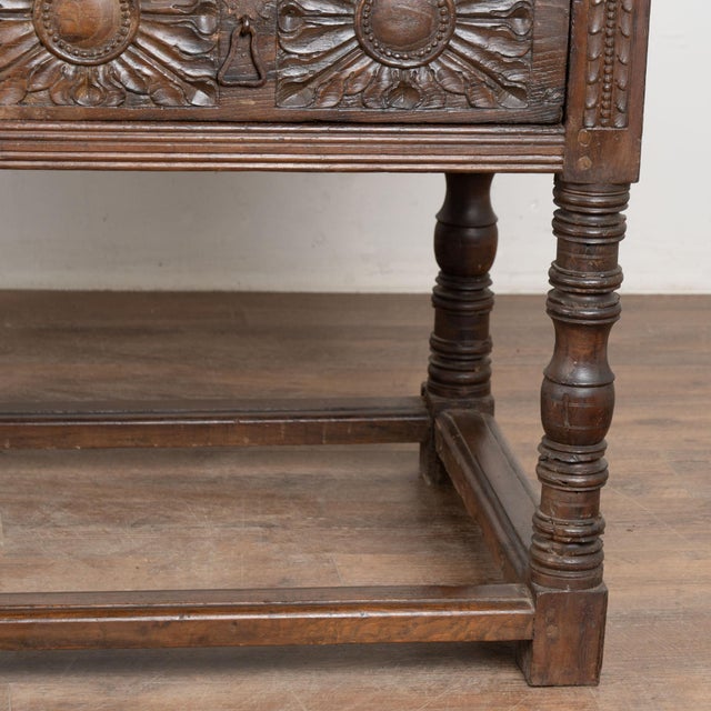 18th Century Console Table With Two Carved Drawers, Portugal​​​​​​​ For Sale - Image 14 of 18