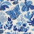 Schumacher Exotic Butterfly Fabric in Marine For Sale