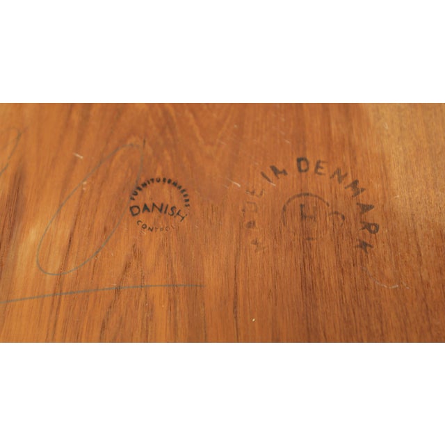 1970s Teak Dining Table with Double Extension by Poul Hundevad for Hundevad & Co., 1960s For Sale - Image 5 of 18