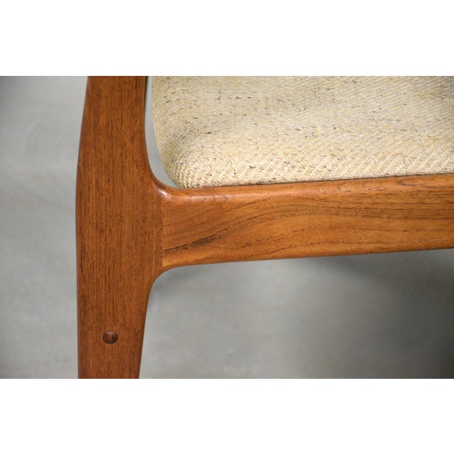 Wood Danish Modern Teak Dining Chairs - Set of 6 For Sale - Image 7 of 8