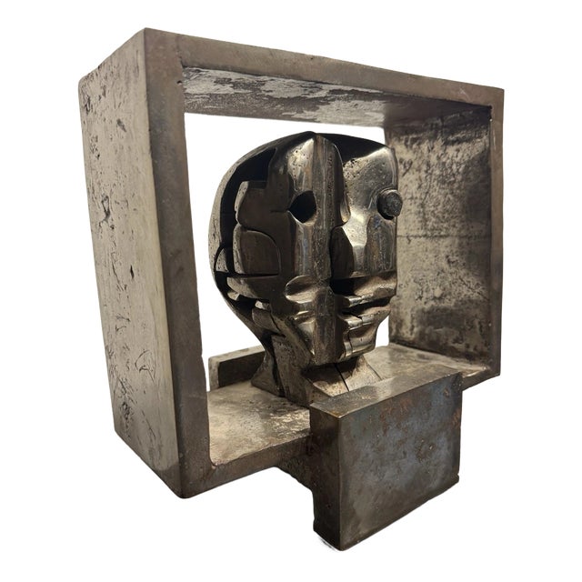 Vintage Metal Face, 1974 For Sale
