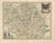 Antique Map of Bourbonnais, Moulins and Vichy from Blaeu, France, 1642 For Sale - Image 10 of 10