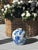 A beautifully hand-painted Chinese blue and white porcelain ginger jar decorated in rich cobalt underglaze with a tranquil...