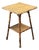Vintage Tortoise Bamboo Side Table For Sale