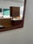 Mid-Century Danish Teak Wall Mirror by Aarhus Glasimport, 1960s – Sculpted Frame, Organic Modern Des For Sale - Image 9 of 10