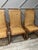 Brown Set of 4 Vintage Drexel Mid-Century Modern High-Back Dining Chairs With Cane Seats & Backs For Sale - Image 8 of 17