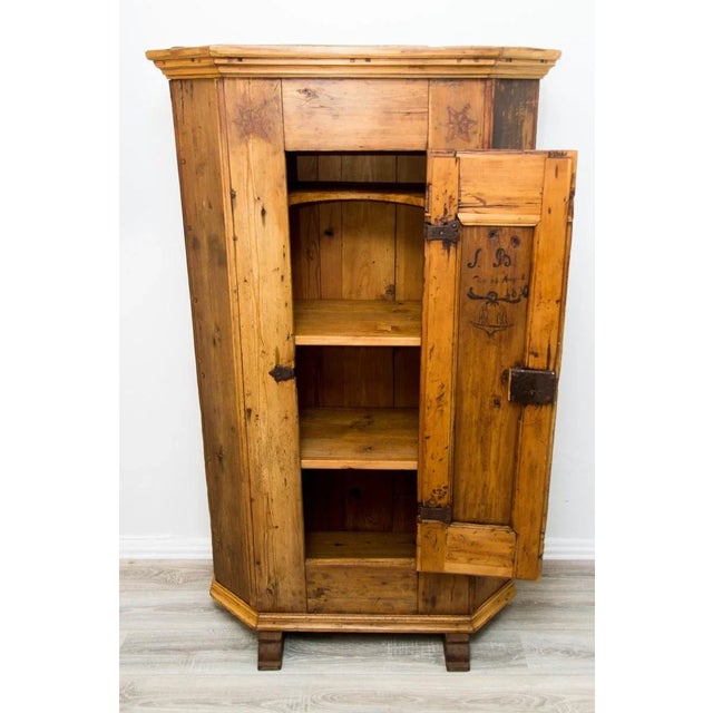 Baltic Pine Armoire, 1830 For Sale - Image 4 of 16