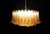 Large Murano Glass Chandelier with Amber Transparent Glass Petal, 1990 For Sale - Image 9 of 15