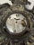 Metal Antique Ansonia Miniature Cartel Novelty Wall Clock For Sale - Image 7 of 8