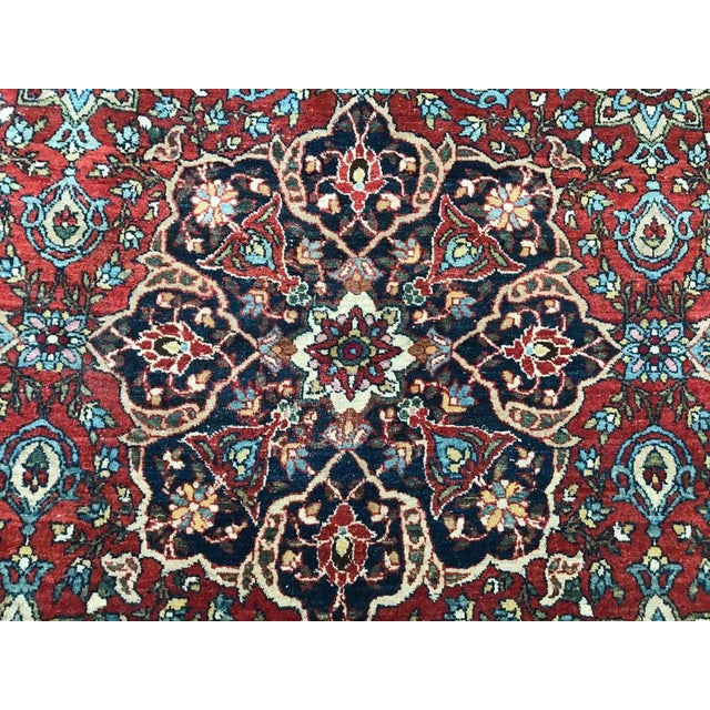 Antique Ispahan Rug, 1890s For Sale - Image 14 of 16
