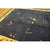 1930s Navy Blue Floral Deco Antique Chinese Peking Knotted Wool 9' X 11'4" Rug For Sale - Image 4 of 10