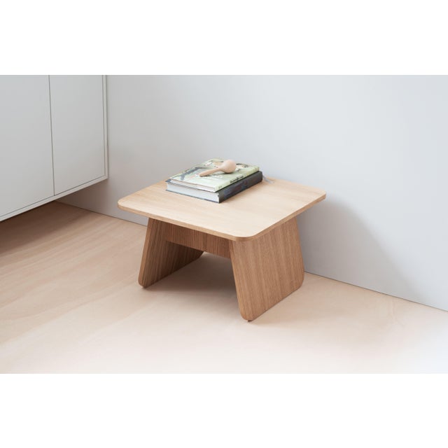 Oak Veneer Oiled Momoko Side Table from Emko For Sale - Image 4 of 8