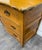 Antique Victorian Tiger Oak Serpentine Dresser With Beveled Mirror For Sale - Image 14 of 17