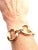 Gucci Equestrian Yellow Gold Large Horsebit Link Bracelet For Sale - Image 10 of 11